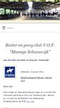 Mobile Screenshot of manege-schanswijk.nl